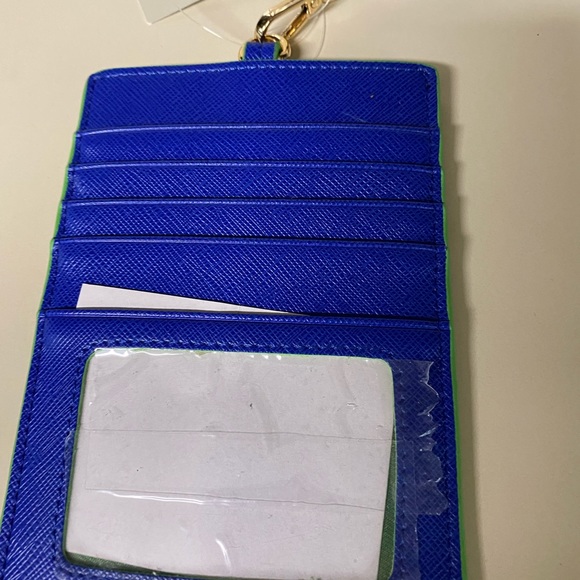 14th & Union Blue Green Ringo Lanyard Badge Card - Picture 2 of 3